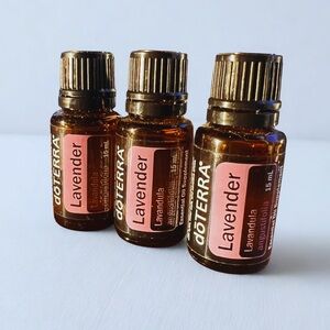 ✨ DoTERRA Lavender Essential Oil – 3 Bottles • 15 ml • Unopened ✨